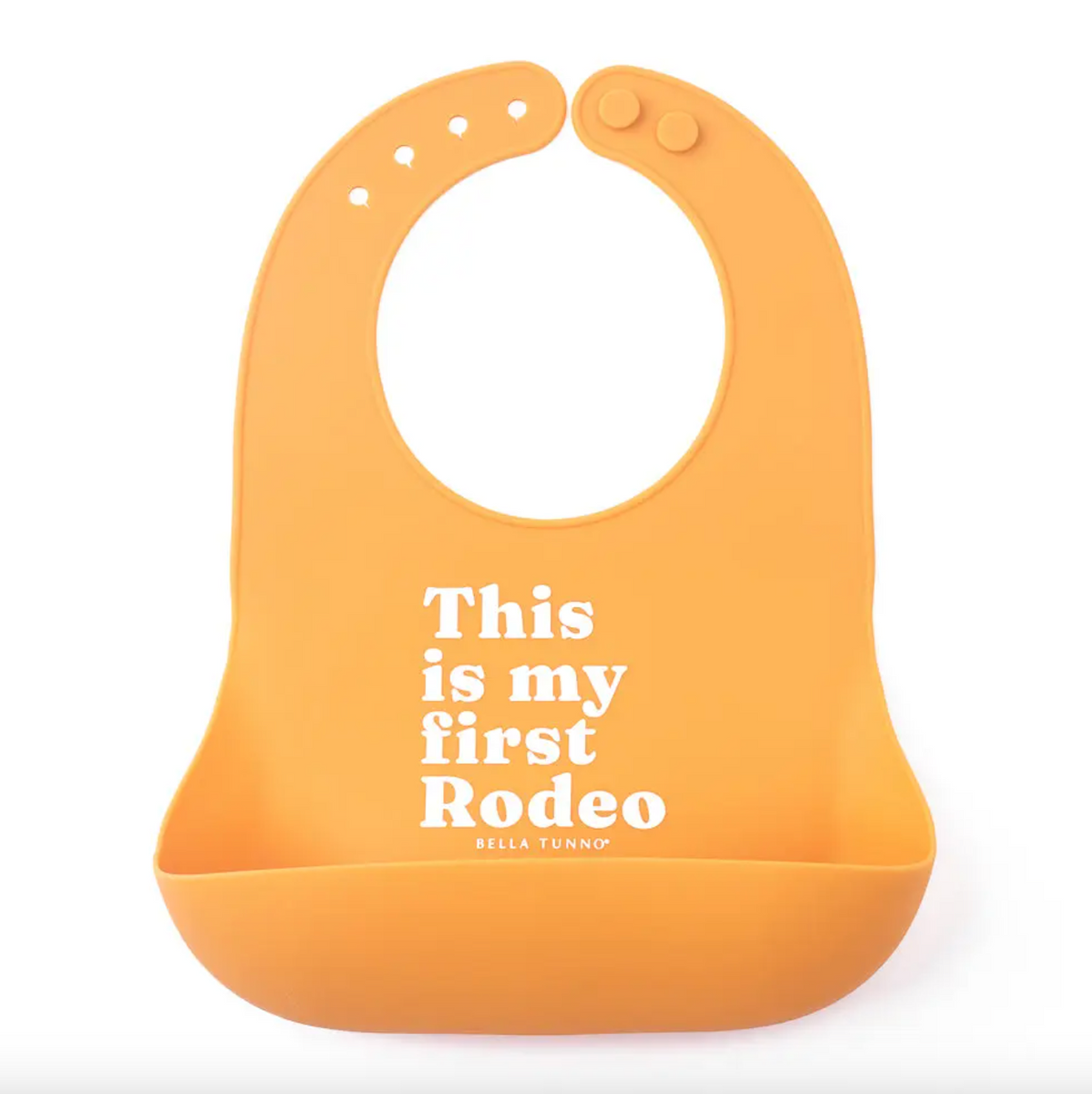 Bella Tunno This Is My First Rodeo Wonder Bib – Silver Moon Kids