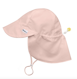 Green Sprouts UPF 50+ Eco Flap Hat Light Coral
