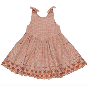 Rylee + Cru Summer Dress Poppy Gingham