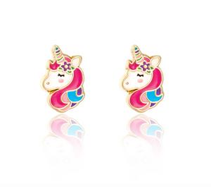 Girl Nation Unicorn Dreams Cutie Stud Earrings