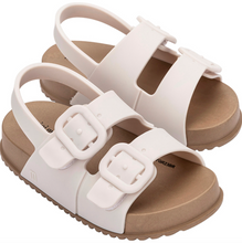 Load image into Gallery viewer, Mini Melissa Cozy Sandal Baby Brown/White
