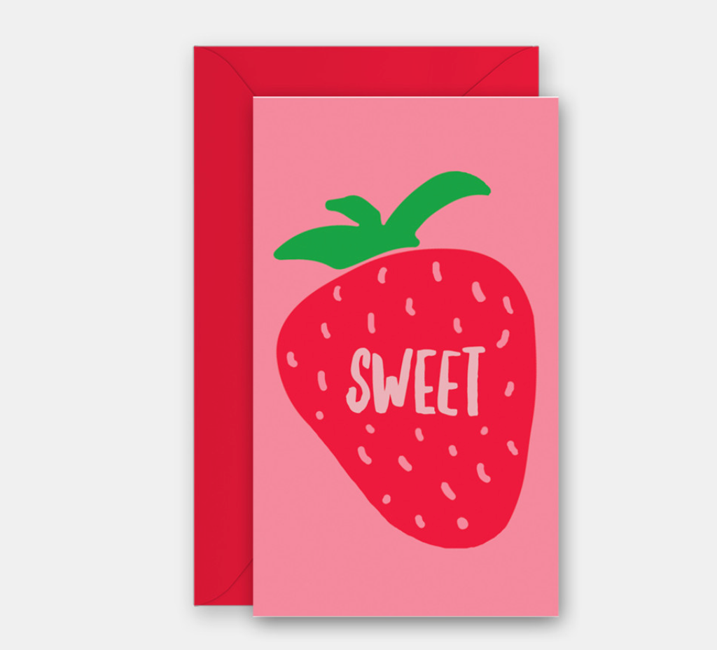 Enclosure Card Strawberry