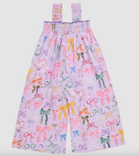 Load image into Gallery viewer, Pink Chicken Girls Eleven Jumper Lavender Watercolor Bows
