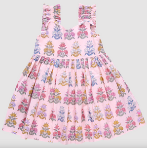 Pink Chicken Girls Via Dress Pink Flowerette