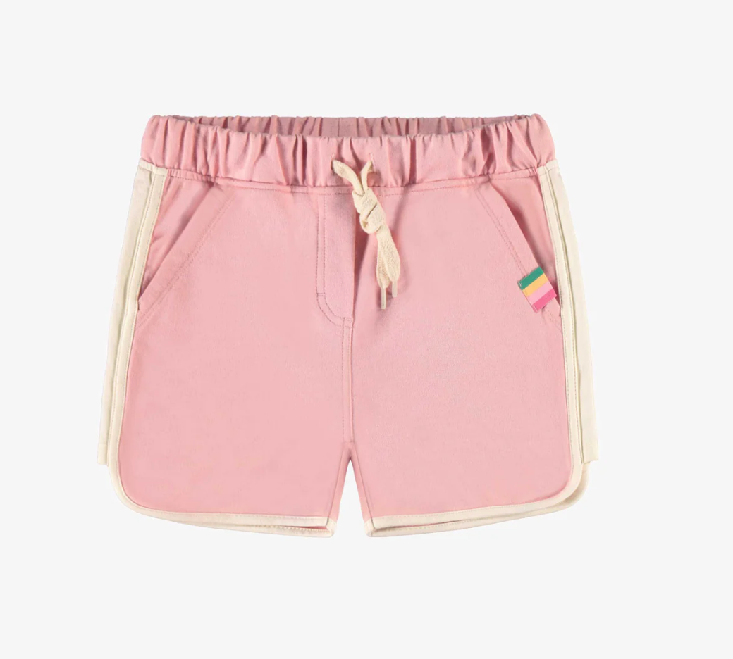 Souris Mini Sporty Pink Shorts in French Cotton