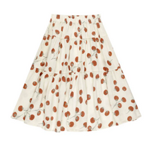 Load image into Gallery viewer, Rylee + Cru Tiered Midi Skirt Tomatoes
