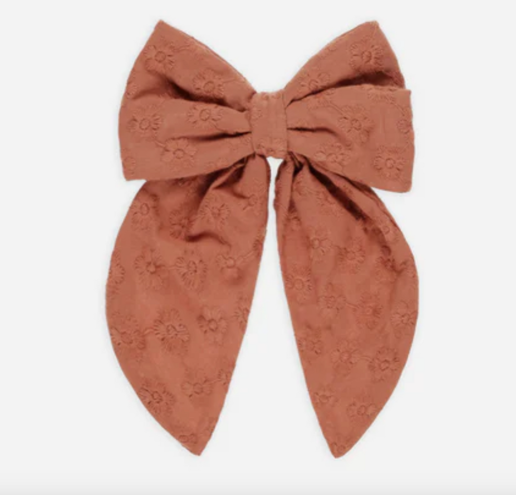Rylee + Cru Oversized Bow Poppy