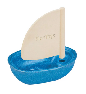 Plan Toys Sail Boat - Blue
