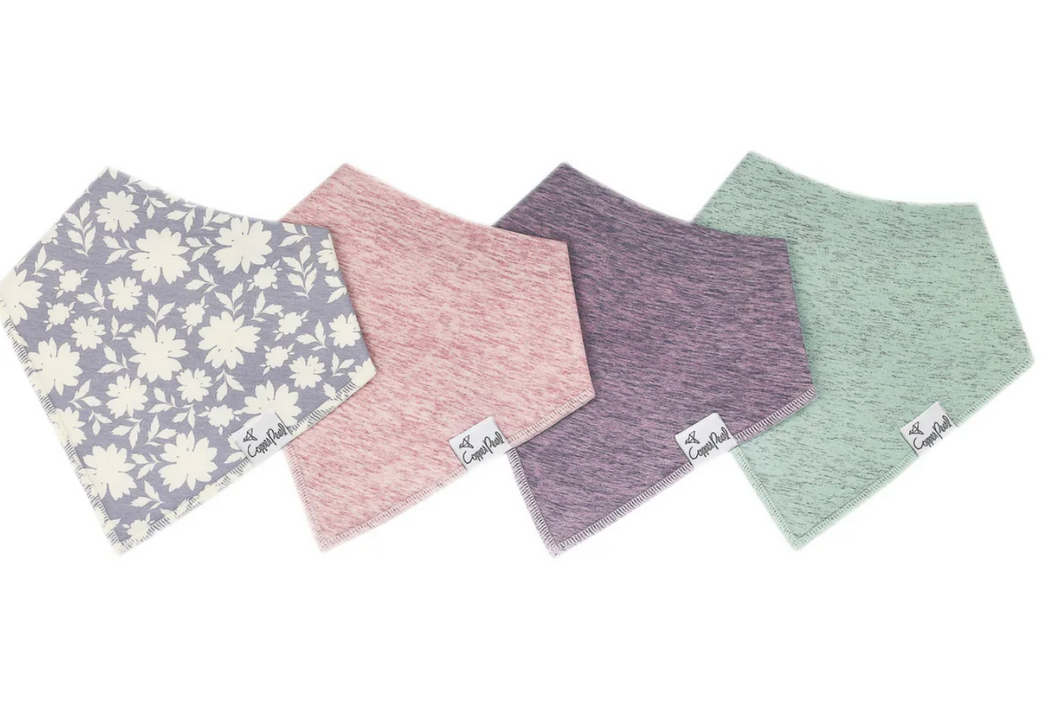Copper Pearl Bandana Bibs Lacie 4-Pack
