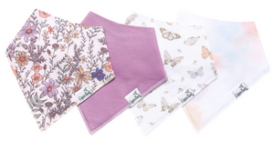 Copper Pearl Bandana Bibs Flora 4-Pack
