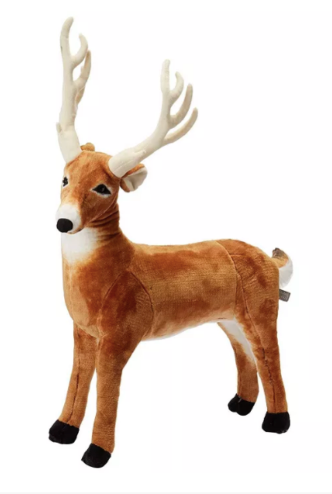 Melissa & Doug Lifelike Plush Deer (Over 3 Feet Long)