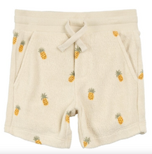 Load image into Gallery viewer, Miles The Label Kids Beige Pineapple shorts

