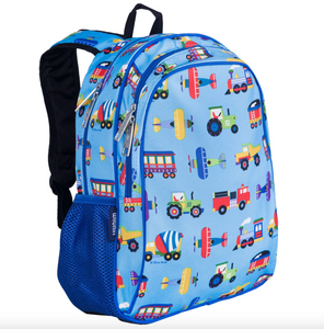 Wildkin Trains, Planes & Trucks 15 Inch Backpack