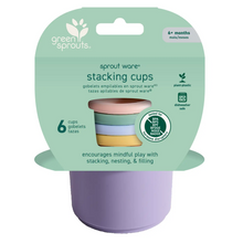 Load image into Gallery viewer, Green Sprouts Sprout Ware Stacking Cups
