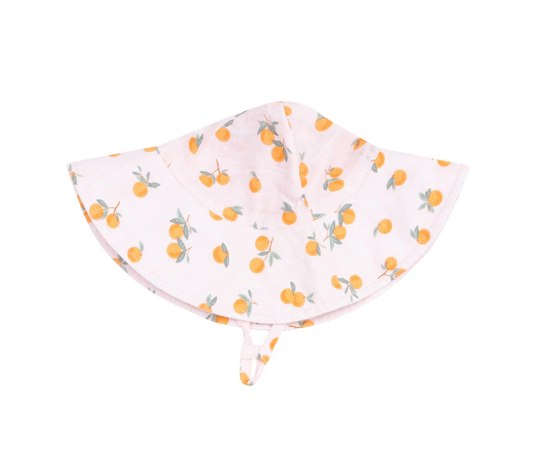 Angel Dear Wide Brim Sunhat Sweet Clementines