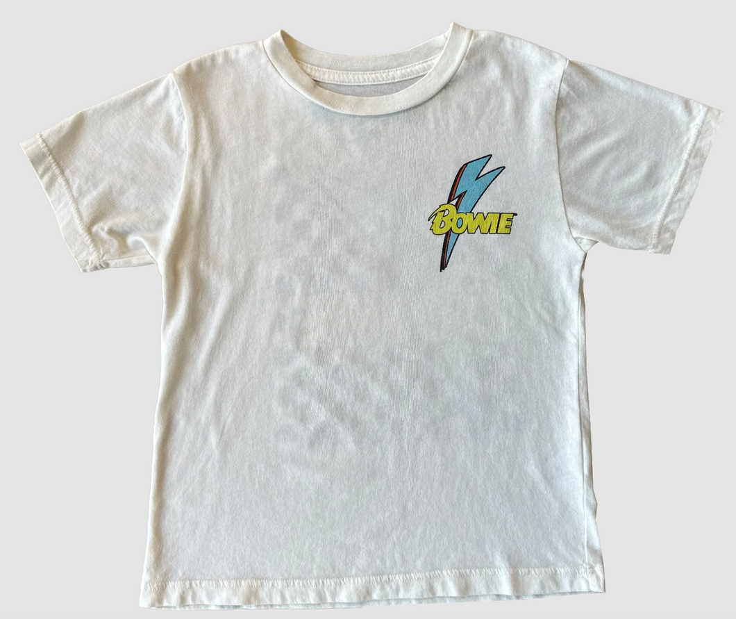 Rowdy Sprout David Bowie Checkered Bolt Tee