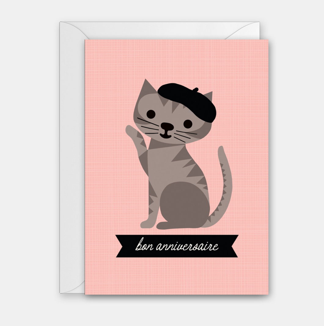Enclosure Card French Kitty