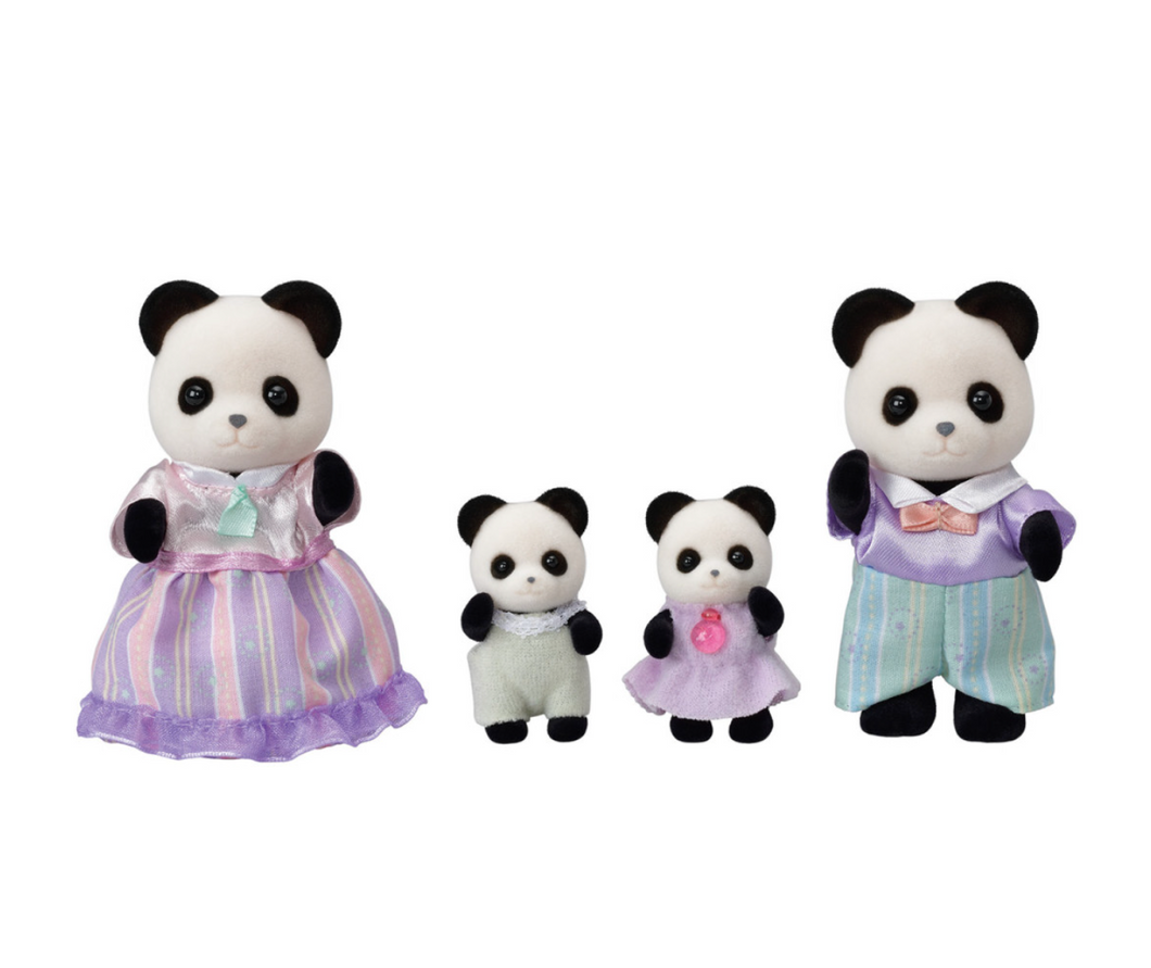 Calico Critters Pookie Panda Family