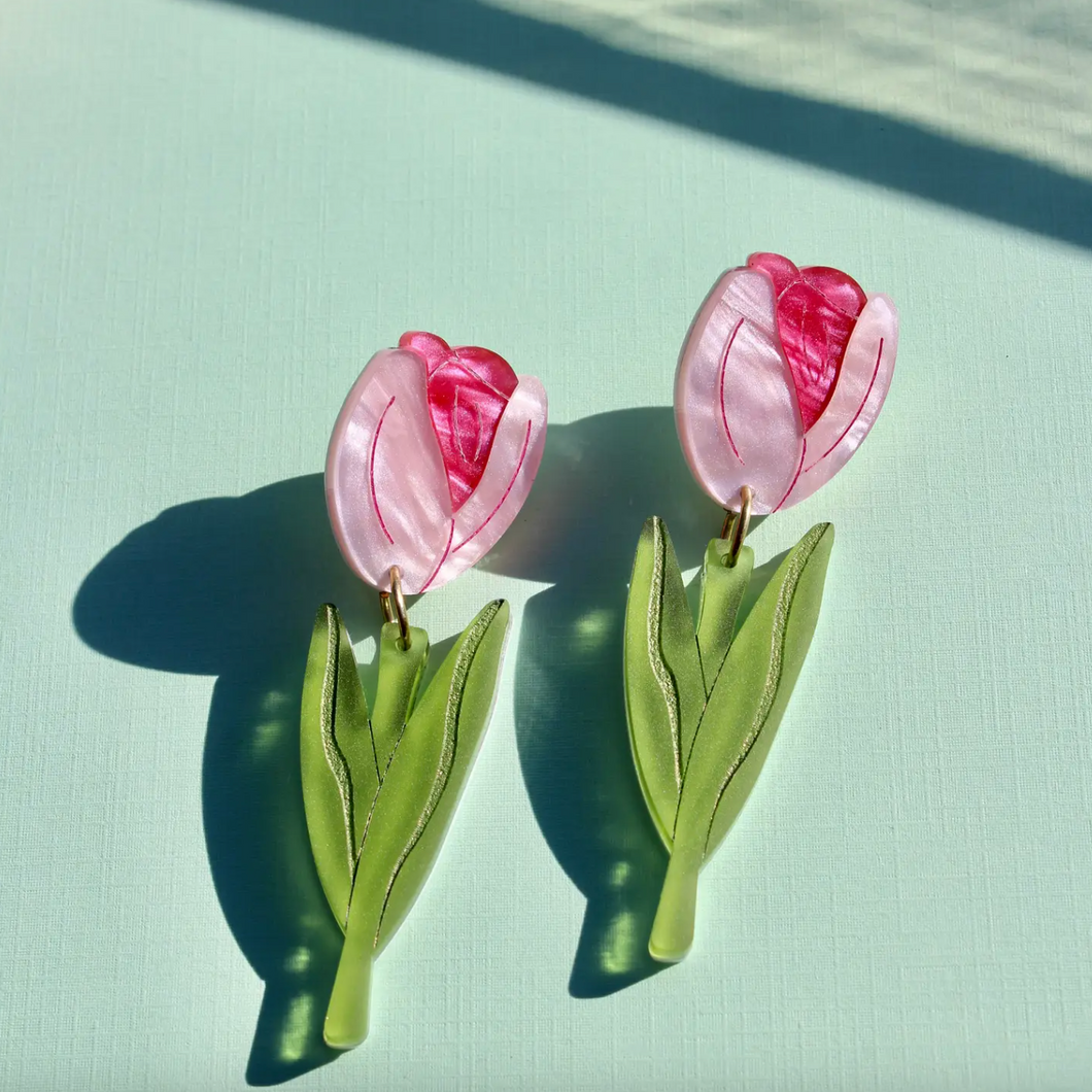 Not Picasso Tulips Earrings