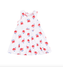 Load image into Gallery viewer, Angel Dear Crabby Cuties Tank Dress and Bloomer Size 12-18m
