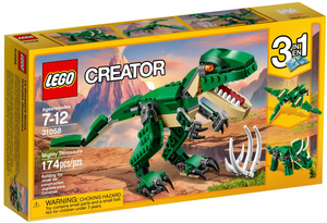 Lego Creator Mighty Dinosaurs 174 Pieces Ages 7-12