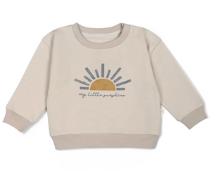 Makemake Organics Fleece Sweatshirt My Little Sunshine