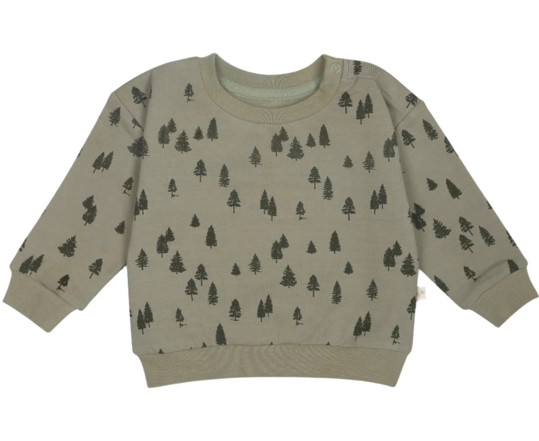 Makemake Organics Fleece Sweatshirt Alpine