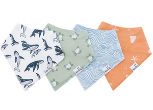 Copper Pearl Bandana Bibs Cove 4-Pack