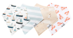 Copper Pearl Bandana Bibs Fischer 4-Pack