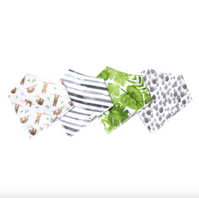 Load image into Gallery viewer, Copper Pearl Bandana Bibs 4-Pack Noah
