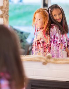 Great Pretenders The 5th Avenue Pink Paillette Sequin Cape
