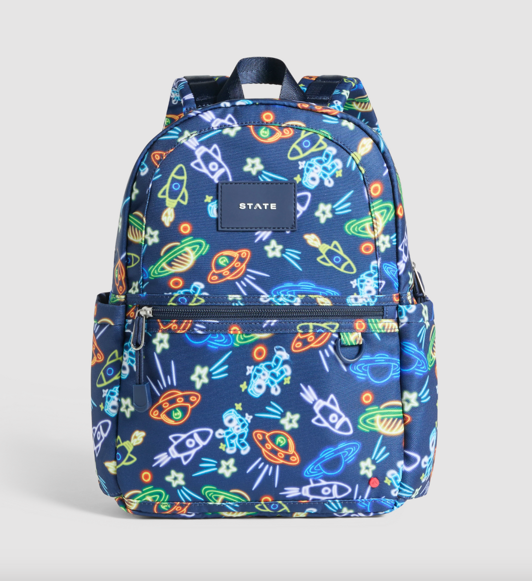 State Bags Recycled Polycanvas Kane Mini Neon Space