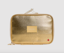Load image into Gallery viewer, State Bags Metallic Rodgers Lunch Box Gold
