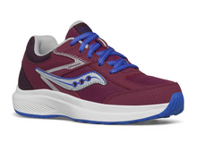 Load image into Gallery viewer, Saucony Big Kid&#39;s Cohesion Kdz Sneakers Plum
