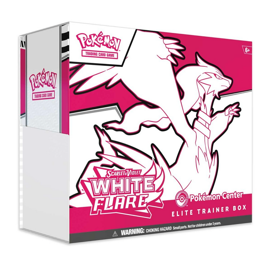 Pokemon Trading Cards Scarlet & Violet 10.5 White Flare Elite Trainer Box
