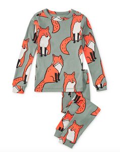 Tea Collection Goodnight Pajama Set Fancy Fox