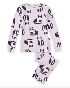Tea Collection Goodnight Pajama Set Catnap