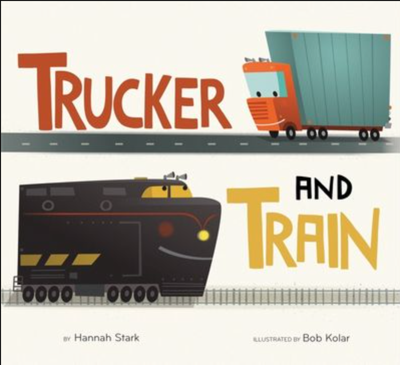 Trucker and Train Board Book