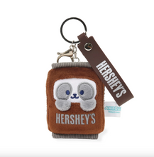 Load image into Gallery viewer, Anirollz Hershey&#39;s Milk Chocolate Pandaroll Plush Strap Charm
