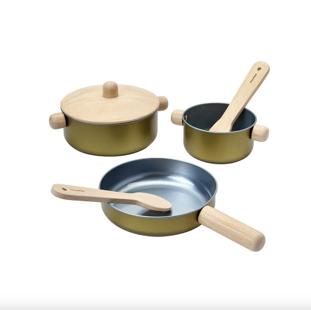 Plan Toys Cooking Utensils Set