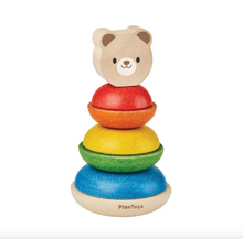Load image into Gallery viewer, Plan Toys Stacking Ring-Bear
