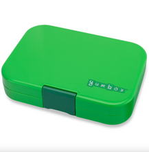 Load image into Gallery viewer, Yumbox Leakproof Bento Box for Kids Original Jurassic Green (Funny Monsters)
