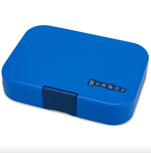 Yumbox Leakproof Bento Box for Sandwiches Surf Blue with Shark Tray