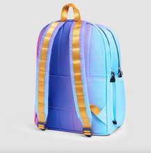 Load image into Gallery viewer, State Bags Kane Double Pocket Large Backpack Recycled Polyester Canvas | Blue Pink Gradient
