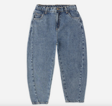 Load image into Gallery viewer, Rylee + Crew Barrel Pant Denim
