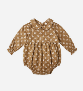 Rylee + Cru Cora Romper Golden Fleur