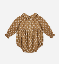 Load image into Gallery viewer, Rylee + Cru Cora Romper Golden Fleur
