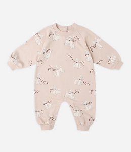 Rylee + Cru Raglan Jumpsuit Poodles