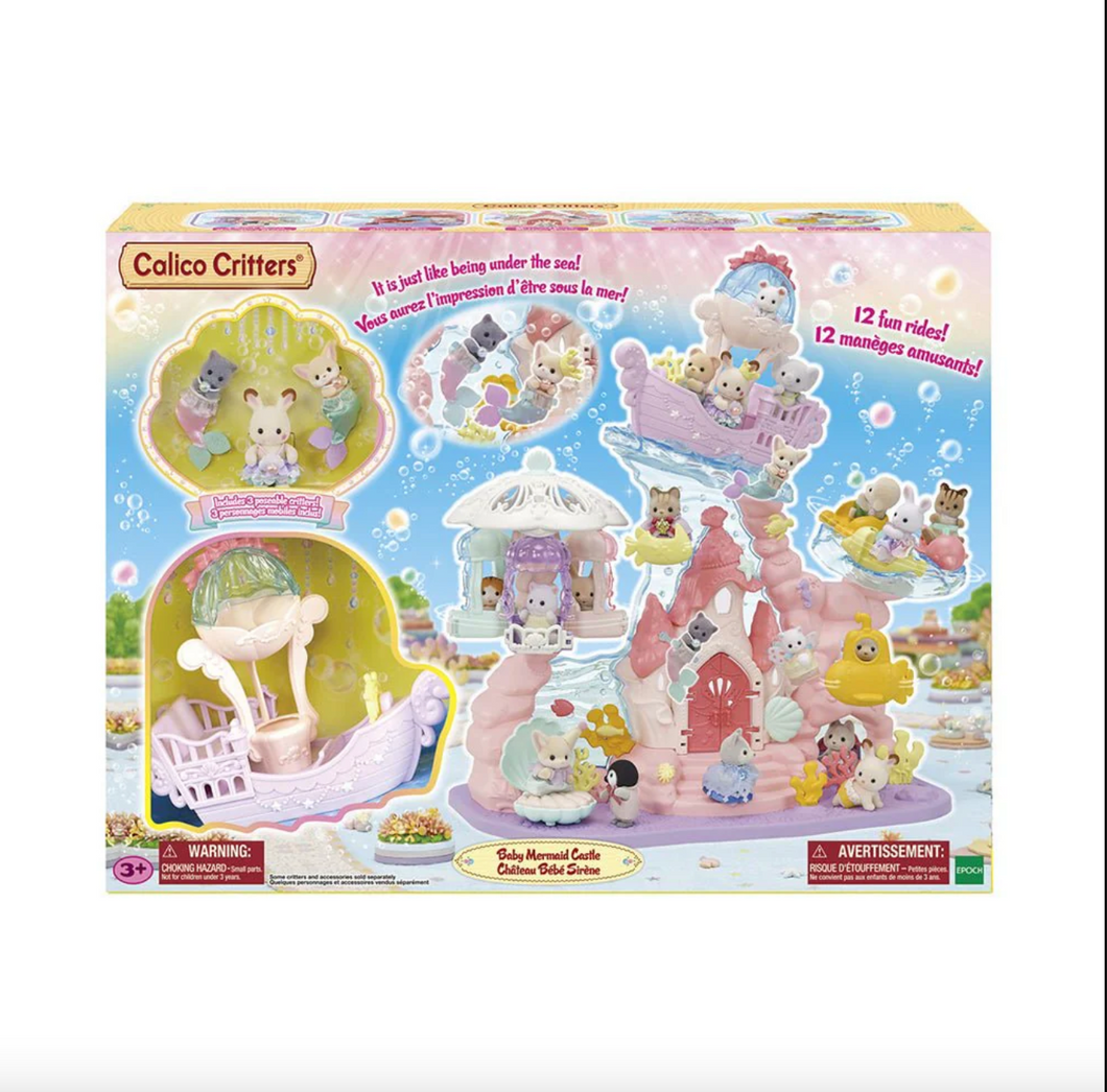 Calico Critters Baby Mermaid Castle