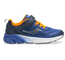 Load image into Gallery viewer, Saucony Wind A/C Blue/Orange Sneaker
